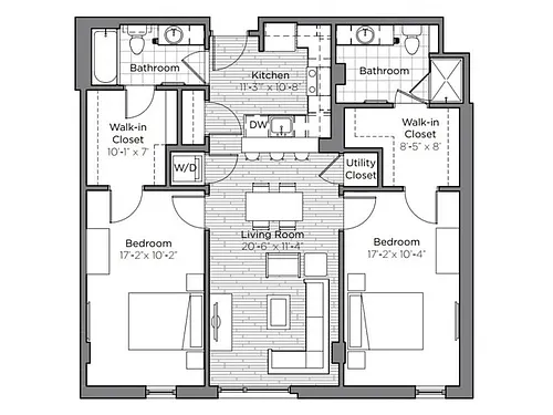 Floor plan The Gittings
