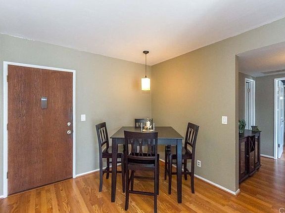Dining room (before crown molding and entrance door was painted)