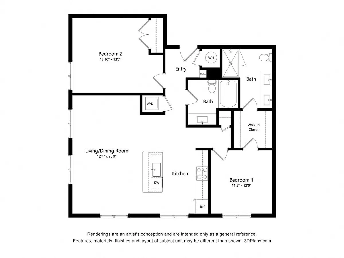 Floor plan 2LALT