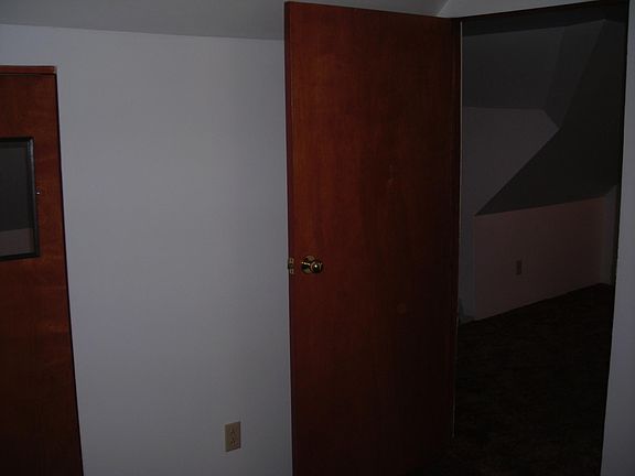 Bedroom looking into living room