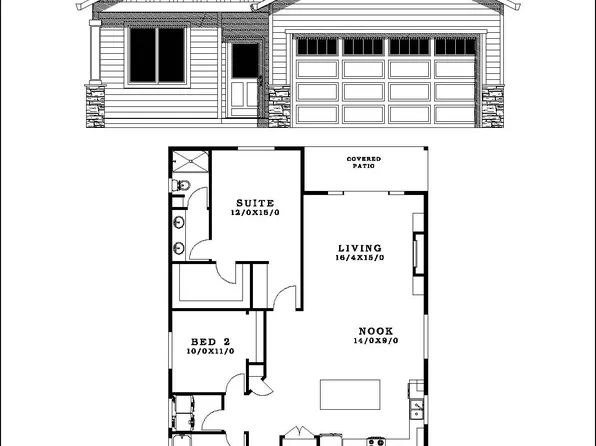 Eagle Creek 1609 Ranch Plan, Luden Estates Phase 3