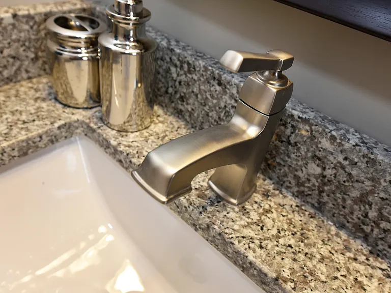 Bathroom + Granite Counters