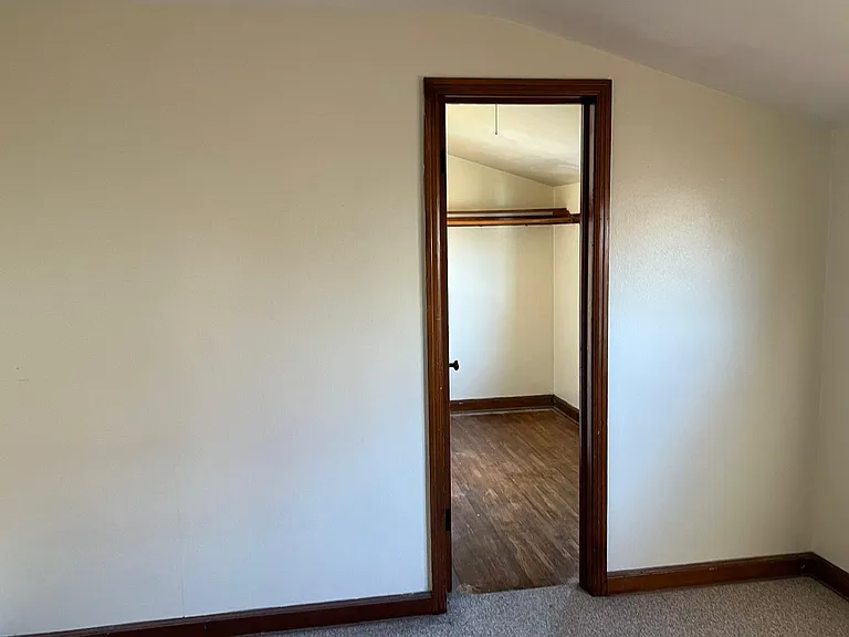 Bedroom and walk-in closet