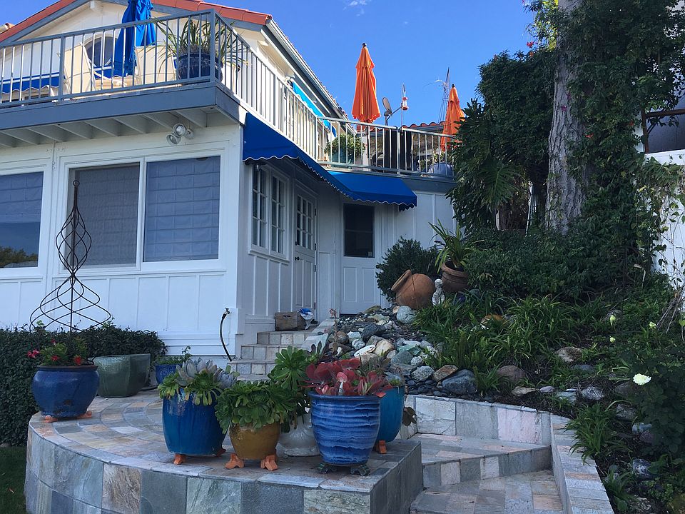 View from the backyard. 