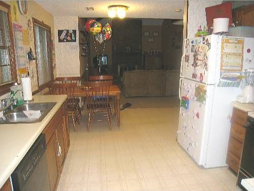 Kitchen from Dining Rm