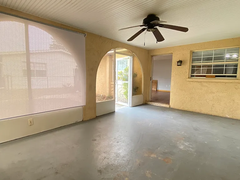 Big screen porch.