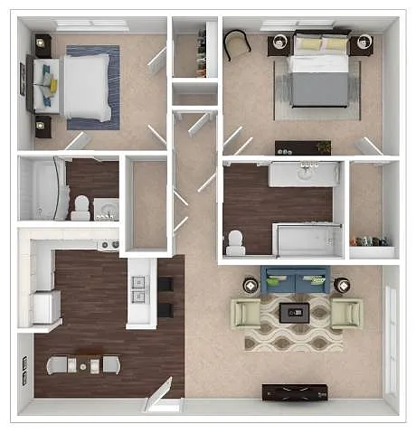 Floor plan Cross Creek