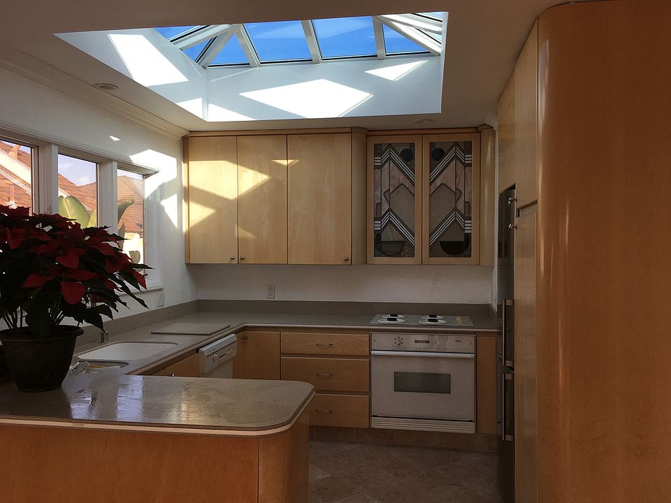 kitchen with skylight