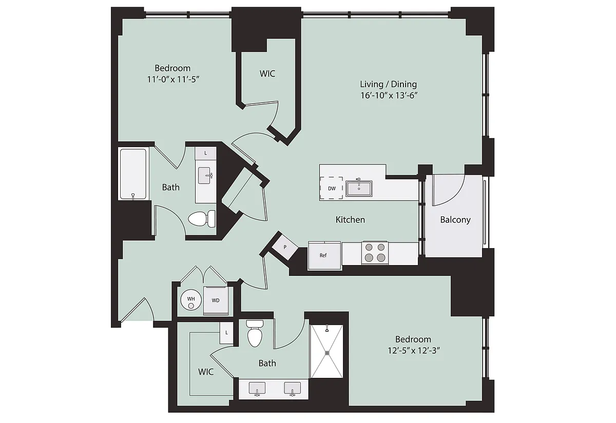 Floor plan B2