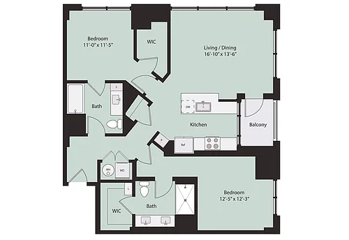 Floor plan B2