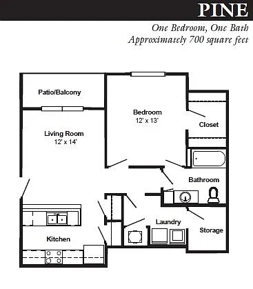 Floor plan Pine