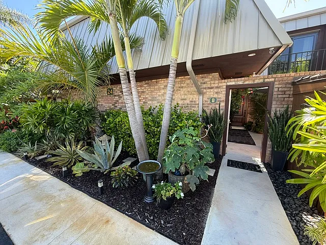 Entrance to Patio
