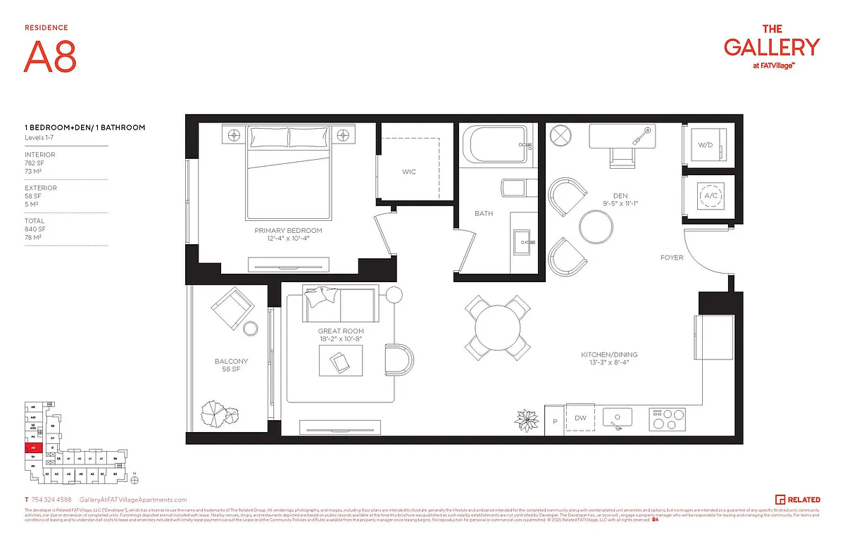 Floor plan A8