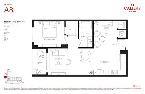 Floor plan A8