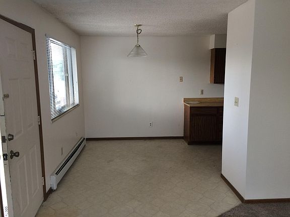 Separate dining area.