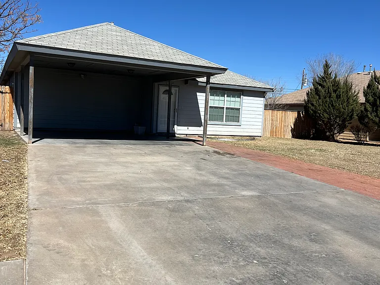 Front side of the house