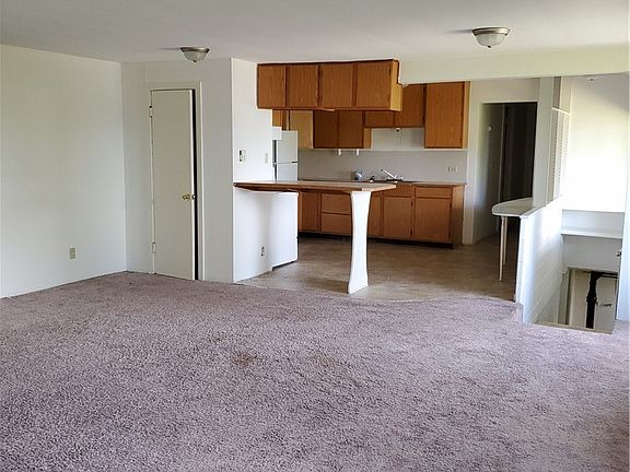 Living room of 3 bedroom unit 