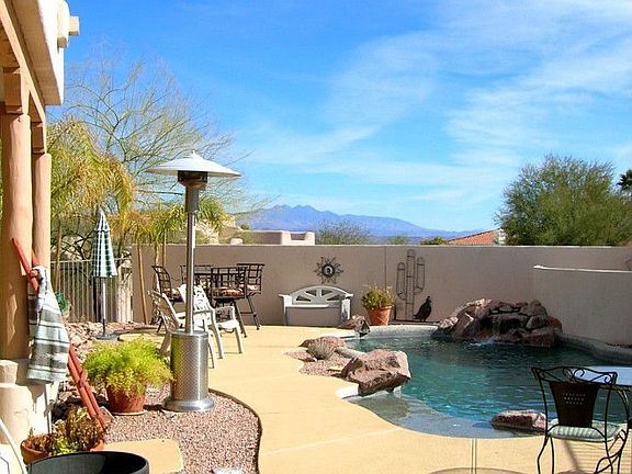 Sparkling Heated Pool with Waterfall 
