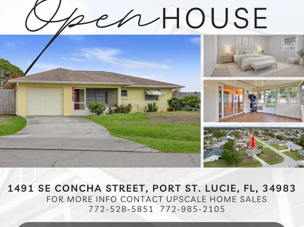 1491 SE Concha Street, Port St Lucie, FL 34983