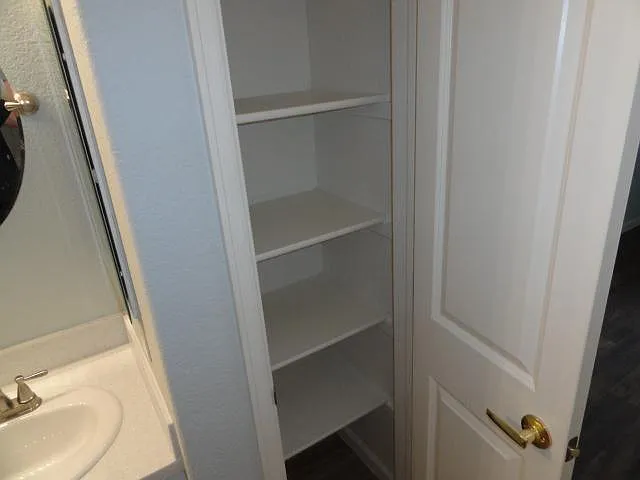 Closet in Master Bath