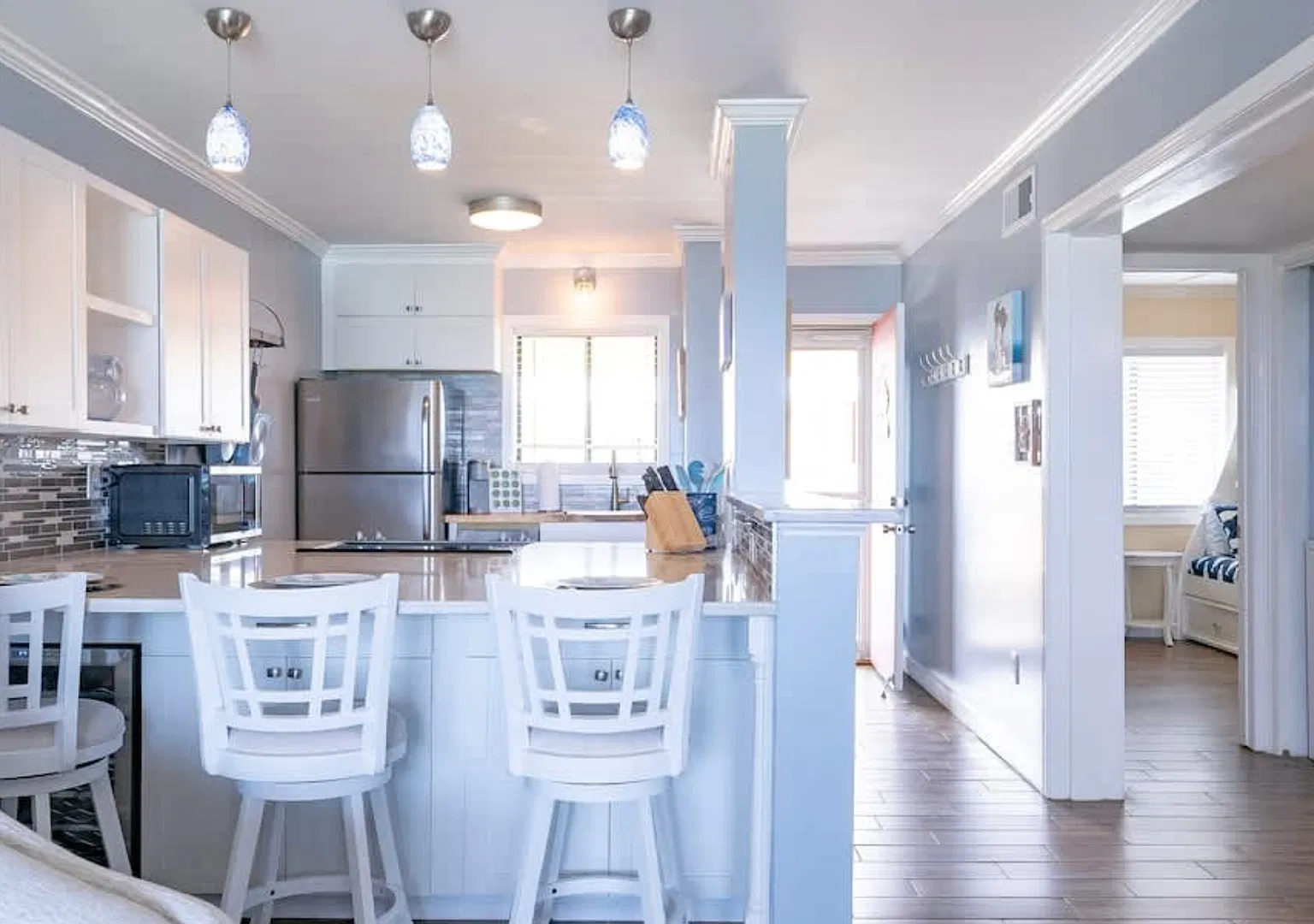 Fully Furnished Beachfront Condo | Carolina Beach | Mid-Term & Off-Season Rental — Photo 3