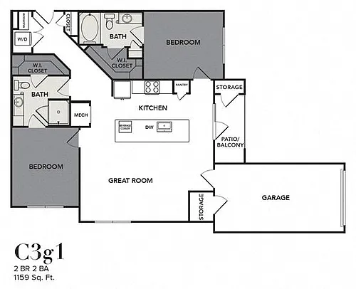 Floor plan C3g1