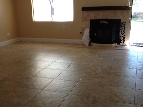 living room with pellet stov