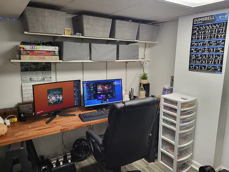 Finished basement