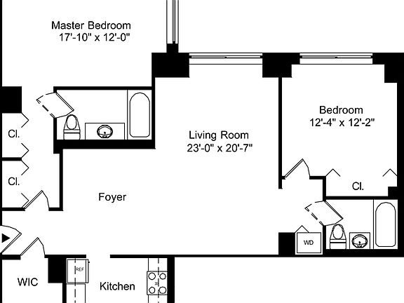 2nd image of 450 N End Ave APT 10H