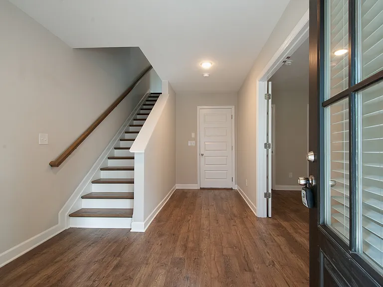 A spacious foyer greets you as you come in the house!
