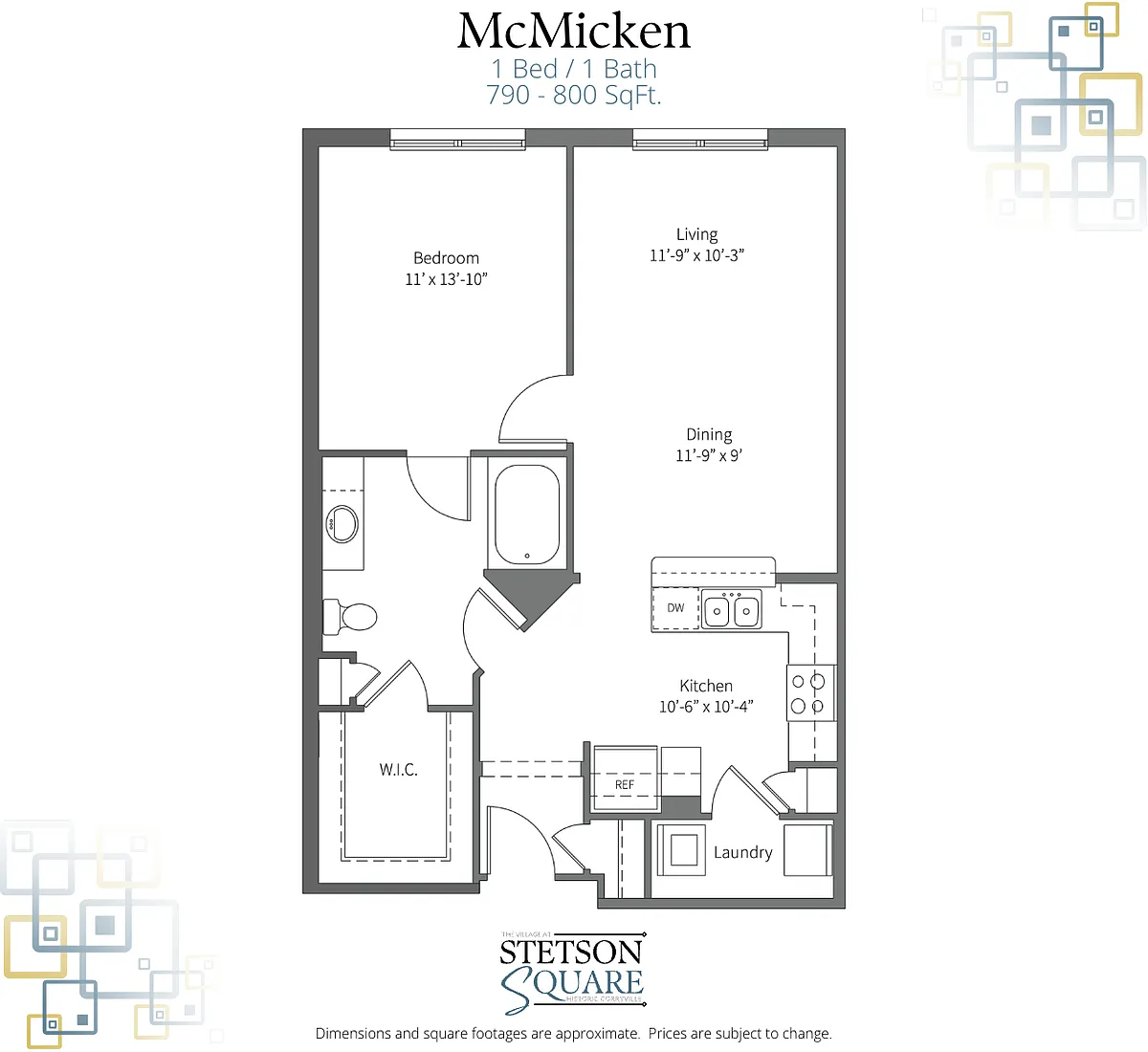 Floor plan McMicken