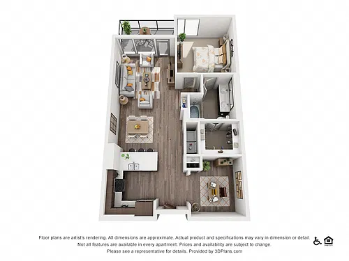 Floor plan 1S