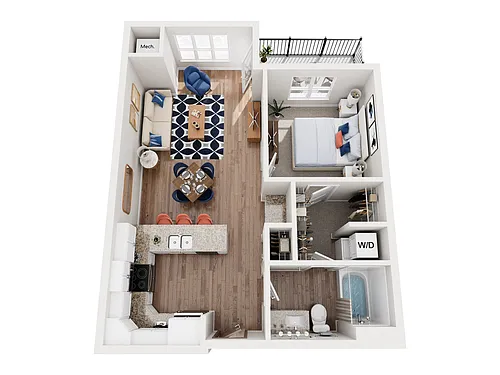 Floor plan Schreiber