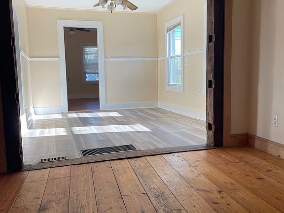 family room and dining room