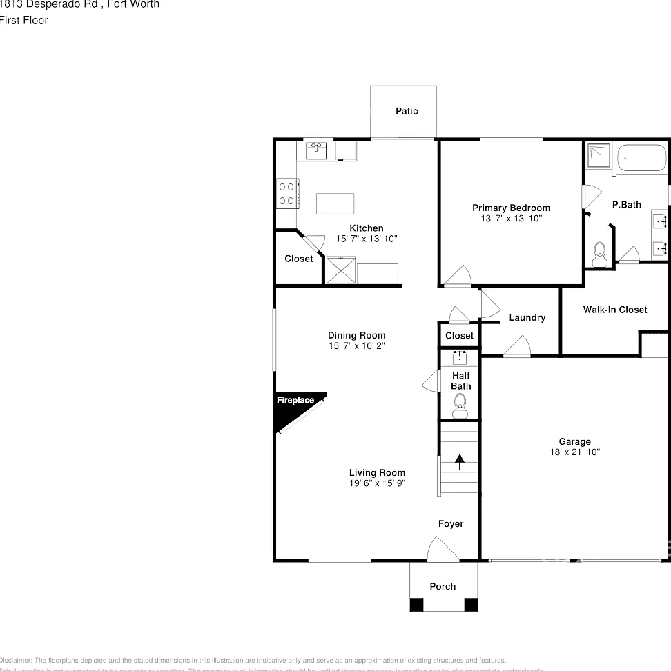 1813 Desperado Rd Fort Worth, TX 76131 — Photo 3