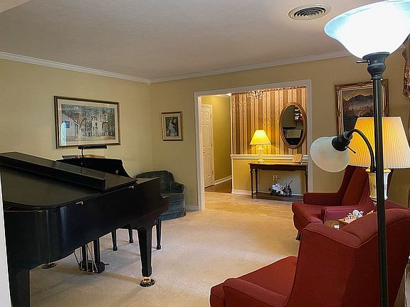 Living room towards foyer