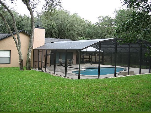 Back Yard/Screened Pool