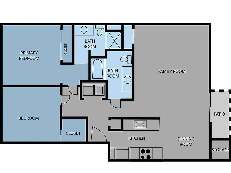 1,2,3-bedroom apartment homes close to everything! — Photo 32