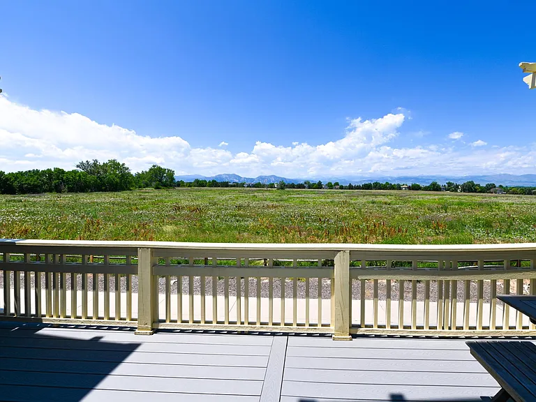 Beautiful views of the mountains from the kitchen & dining areas, and off of the back deck