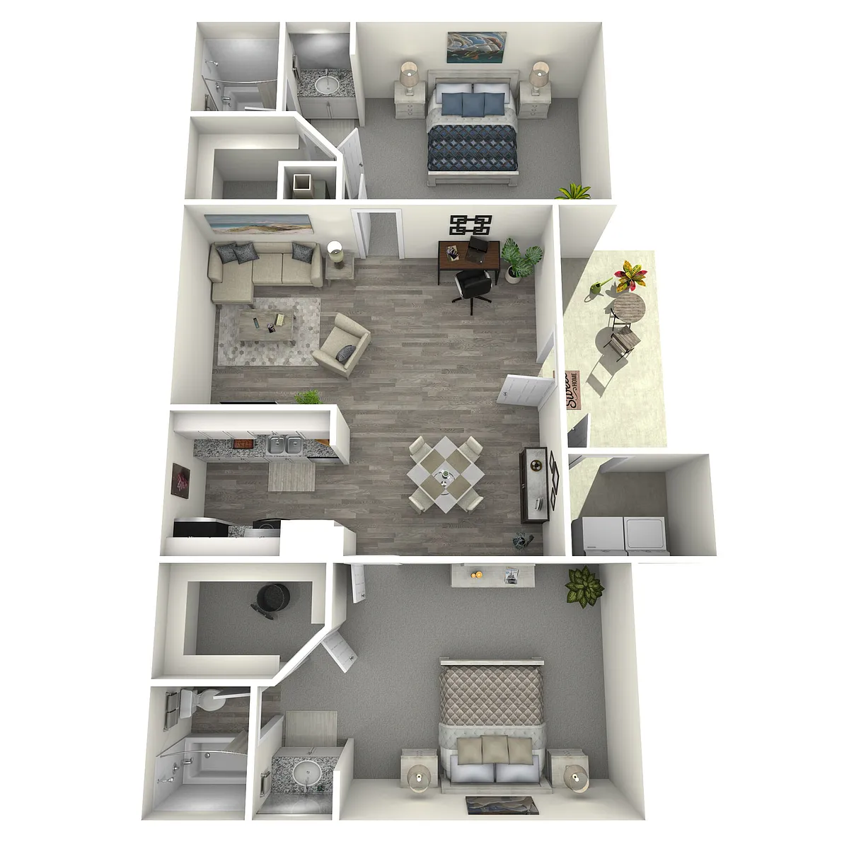 Floor plan B3