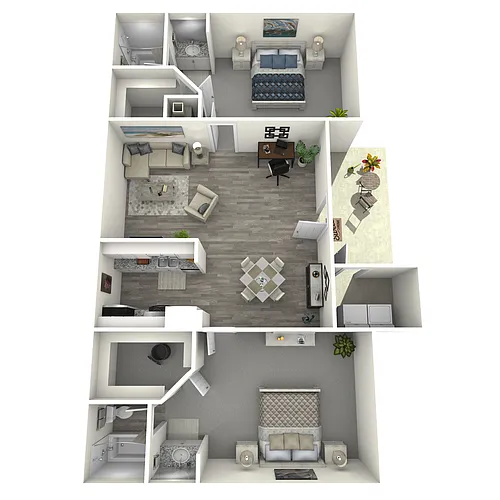 Floor plan B3