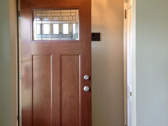 Front entrance new door