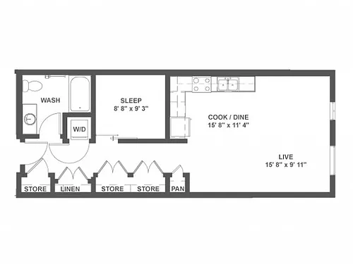 Floor plan A2e