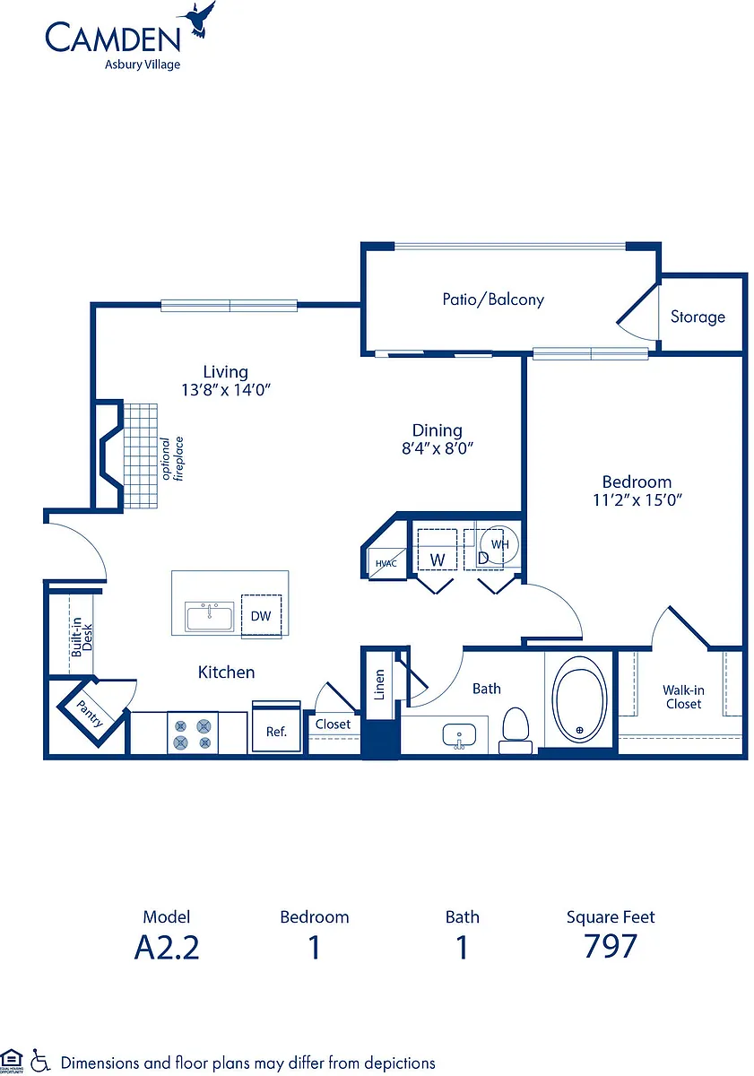 Floor plan A22