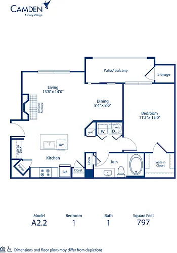 Floor plan A22