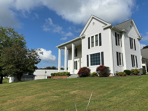 Front to back of house