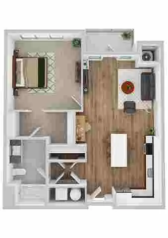 Floor plan North