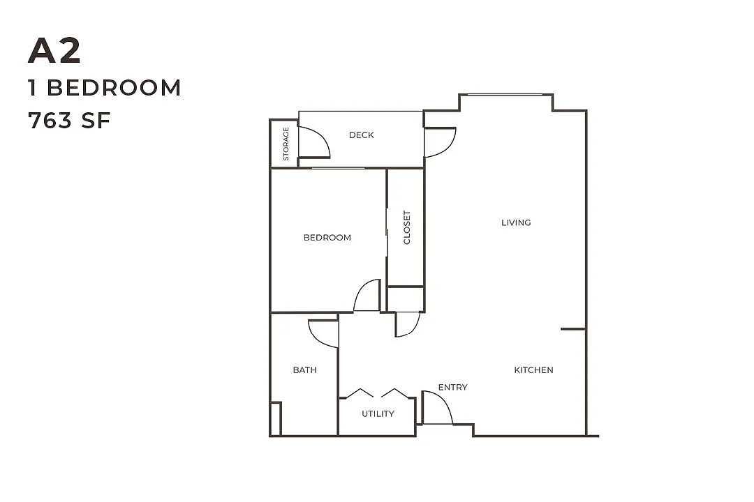 Floor plan 1X1 A2