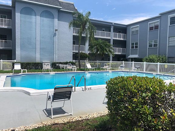 Community pool located just outside the units front door.
