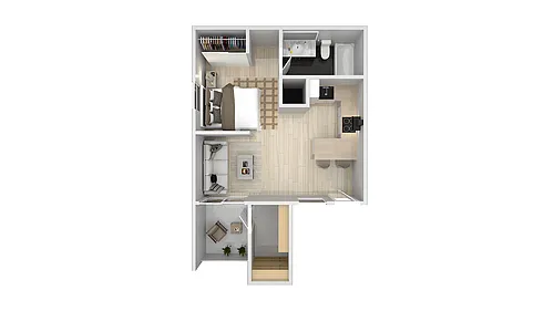 Floor plan Studios